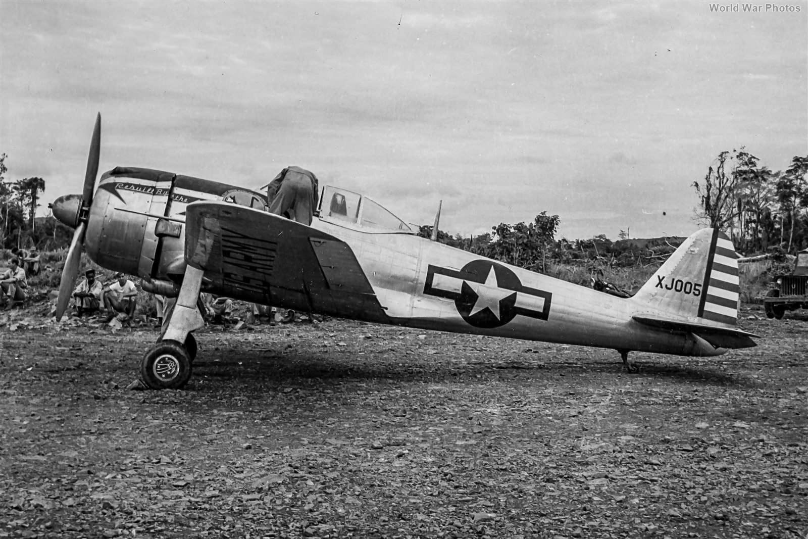 US Ki-43-II Otsu code XJ005 Hollandia 1944