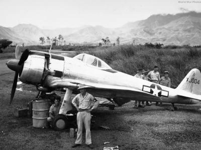 Ki-43-II code XJ004 of USAAF Hollandia 1944