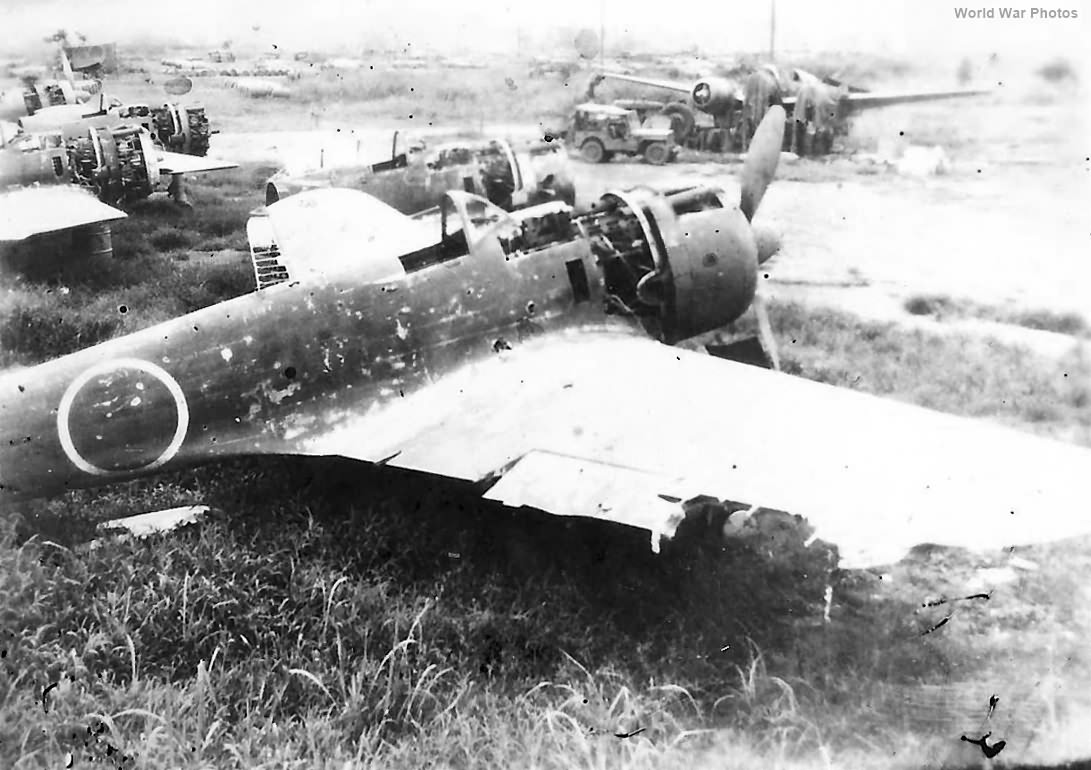 Ki-43-II wreck