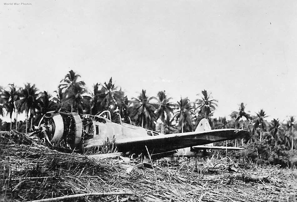 Ki-44 wreck