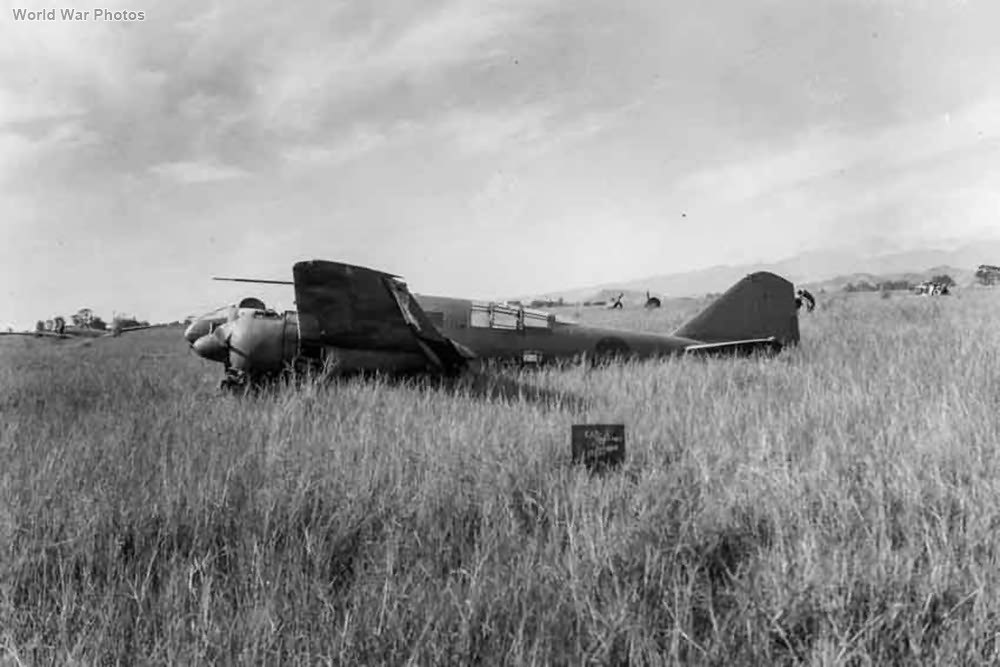 Ki-46 Dinah Captured at Bamban Philippines 1945