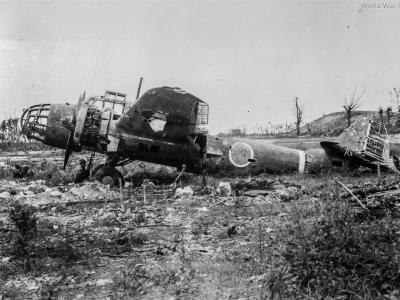 Ki-48 Wreck in Philippines 1945
