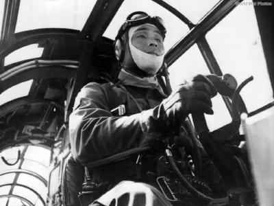 Ki-48 light bomber pilot