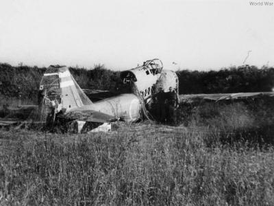 Wreck of Kawasaki Ki-48