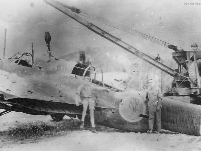 Wreck of Ki-48 bomber