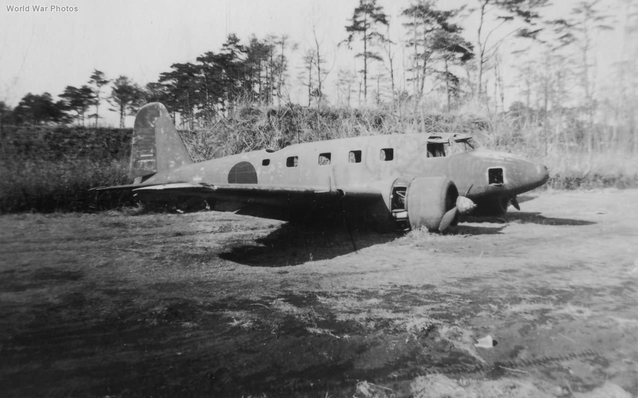 Ki-54 trainer Chofu Airfield 1945