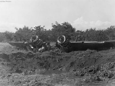 Wreck of Ki-54