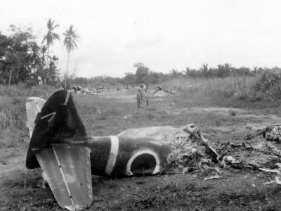 Kawasaki Ki-61 Hien tail section