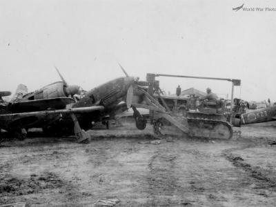 Ki-61 Hien Ki-100 Wrecks at Fukuoka