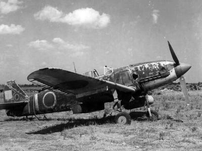 Ki-61 Hien/Tony from 19 Sentai with drop tanks at Clark Field 1945