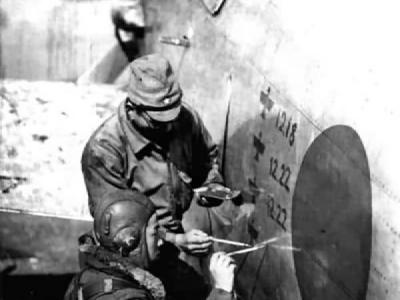 Ki-61 kill markings