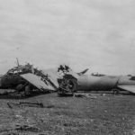 Ki-67 Peggy wreck Okinawa 1945