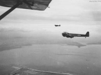 Q1W test flight with F4U 1945 4