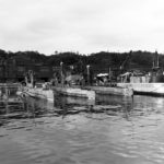 Small transport submarines Ha-102 Ha-104 and Ha-101 Yokosuka Naval Base – 7 September 1945