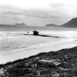 Type A midget submarine Ha-19 Oahu beach 2