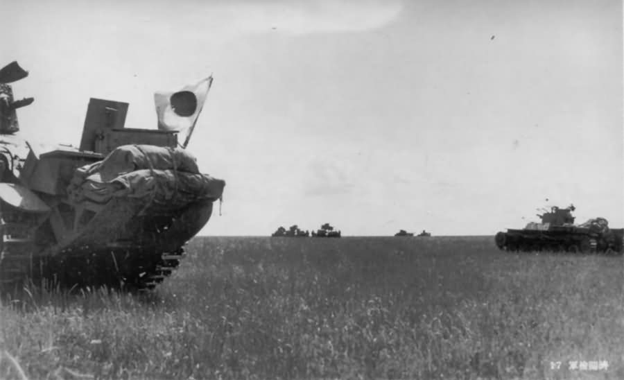 Japanese Tanks Manchuria