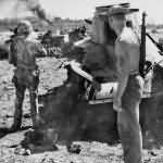 Japanese 14th Infantry Division Type 95 Ha Go Light Tanks Peleliu airfield 1944