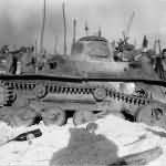 Japanese Type 95 Ha Go light tank in Marshall Islands 1944