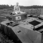 Ka Mi amphibious tank Leyte Philippines 1944