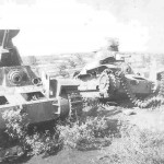 Knocked Out Japanese Type 95 Ha-Go tanks