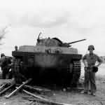 Type 2 Ka Mi amphibious tank from 1st Yokosuka SNLF on Saipan 1944