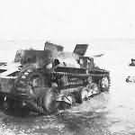 Type 95 Ha Go tank on Beach