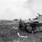 destroyed Type 97 Chi Ha tank from 9th Tank Regiment Saipan June 16 1944