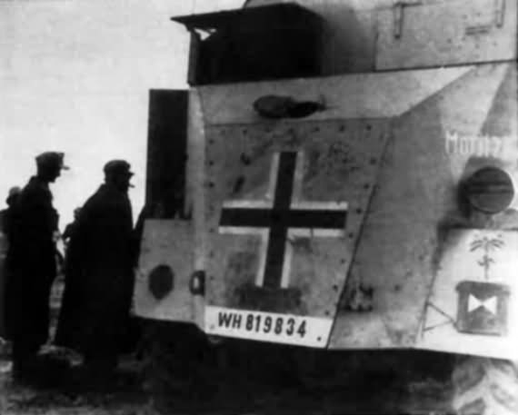 Armored car AEC Dorchester Moritz 26