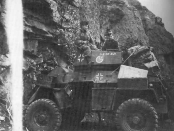 Humber armored car in german service 2