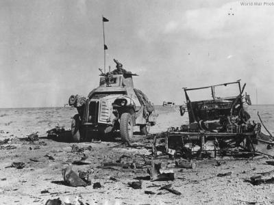British Marmon-Herrington Mk II near Tobruk