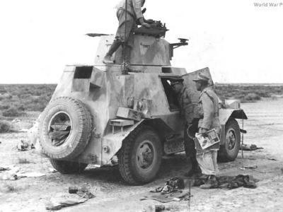 Captured Marmon Herrington Mk III