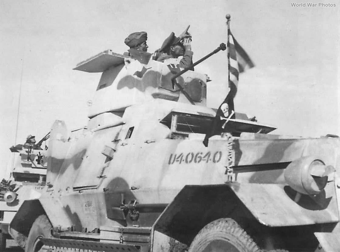 Greek Soldiers train in Marmon-Herrington Mk III