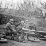 Universal Carrier with AT gun