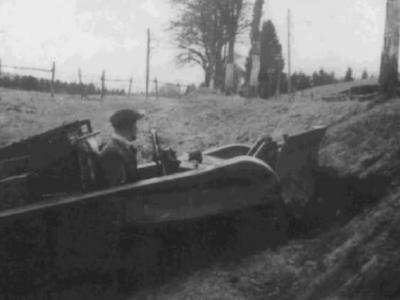 Bren gun carrier plow 1