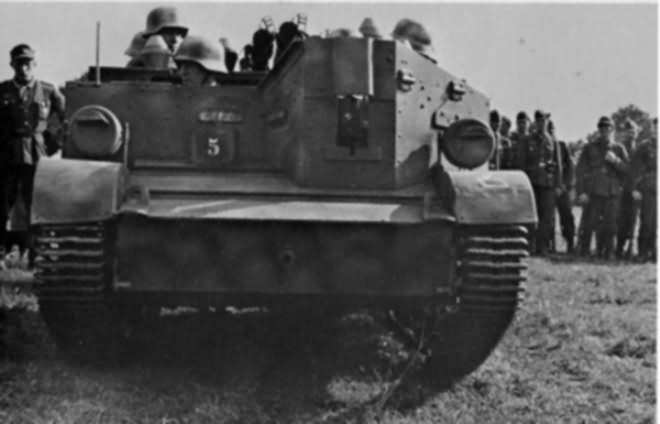 Bren gun carrier of 3. Panzergrenadier Division