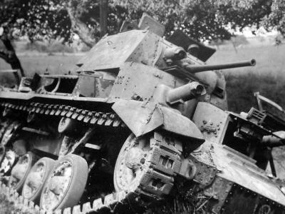 Abandoned A9, France 1940