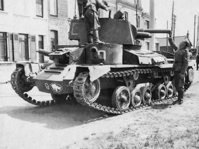 A9 tank of the 1st Armoured Division, 2nd Armoured Brigade