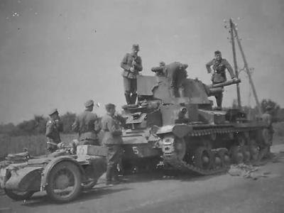 British tank A9 cruiser Mk I CS