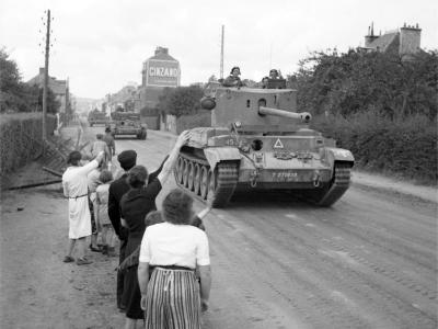 Challenger of 11th Armoured Division Flers 17 August 1944