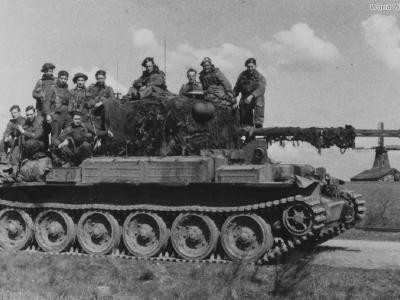 Cruiser Mk VIII Challenger A30 7 April 1945