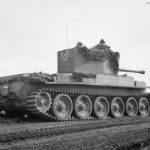 Challenger tank of 11th Armoured Division Holland 17 October 1944