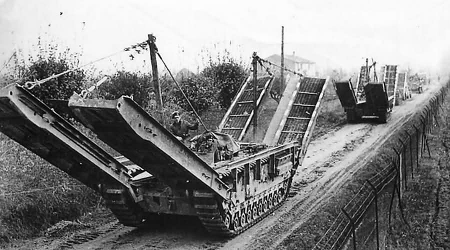 Churchill Ark – Armoured Ramp Carrier, Italy October 1944