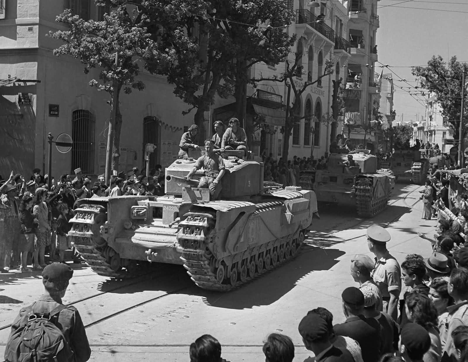 Churchill Mk III Tanks Tunisia 20 May 1943 2