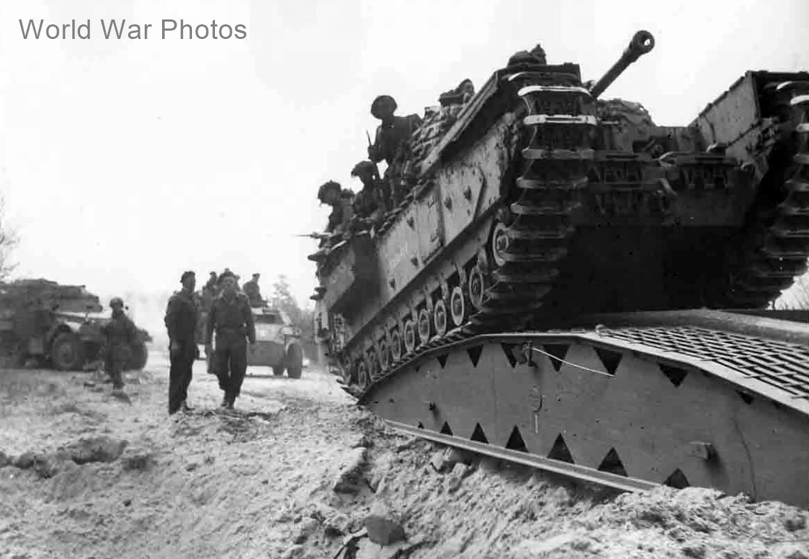 Churchill VI of the 6th Guards Tank Brigade Holland 1945