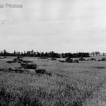 Churchill Mk IV and VI tanks near Caen 1944