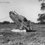 Churchill Mk VII during field trials, England 2
