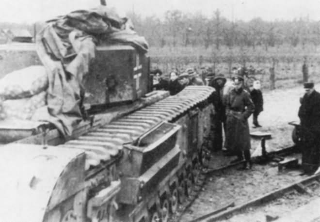 German Churchill tank 05