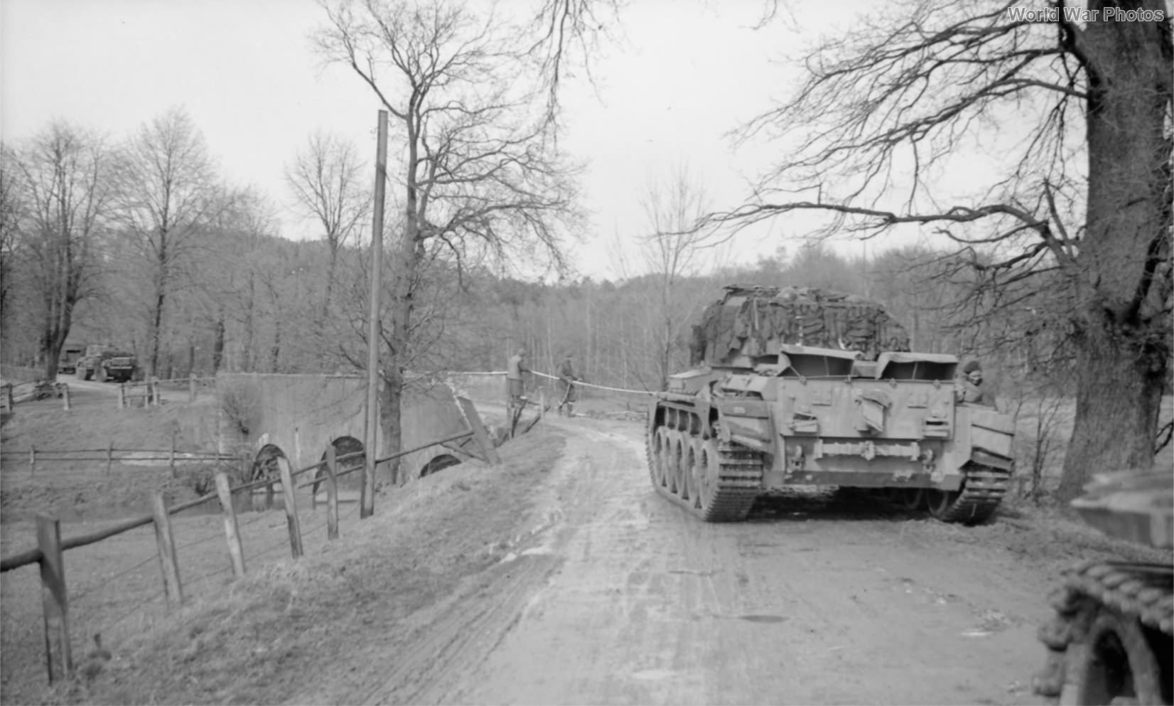 Comet of the 11 AD near Osnabruck April 1945