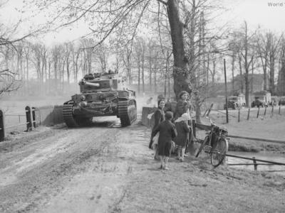 Comet of the 11 AD near Osnabruck April 1945 2