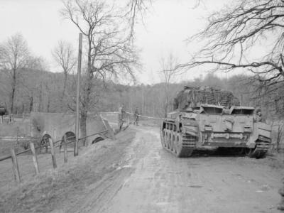 Comet of the 11 AD near Osnabruck April 1945